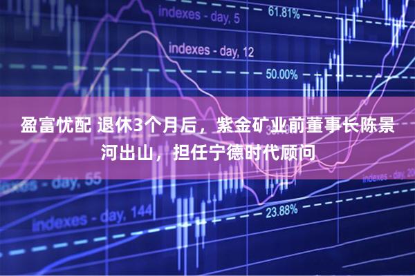 盈富忧配 退休3个月后，紫金矿业前董事长陈景河出山，担任宁德时代顾问